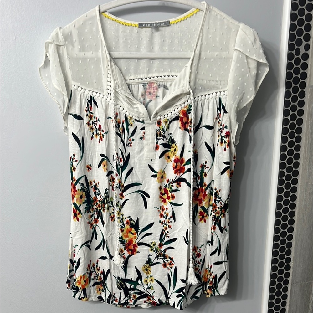 Daniel Rainn Floral Blouse